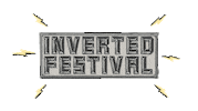 INVERTEDFESTIVAL music gold coast skegss inverted Sticker