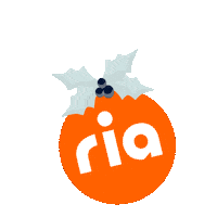 riafinancial ria find orange santa ria orange bauble where is orange santa Sticker