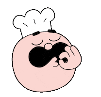Chef Cooking Sticker by chefclub