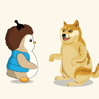 Best Friends Agree GIF by Pudgy Penguins