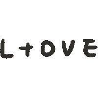 L Love Sticker