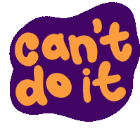 Sad Cant Sticker by Demic