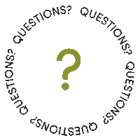 question ask Sticker by Westridge School for Girls