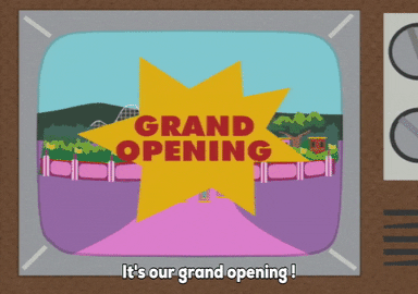 grand opening GIF by South Park 