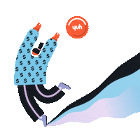 yuhapp mood money cash freedom Sticker