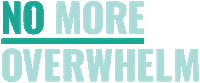 Joyofmissingout Overwhelm Sticker by inkWELL Press