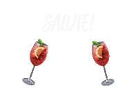 cheers salute Sticker by Abbraccio Restaurante