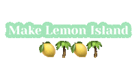 Lemonisland Sticker by Ateliercologne