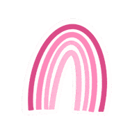 tangledtay fashion coffee rainbow girl power Sticker