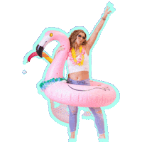 Pool Party Sticker by Crissy Conner