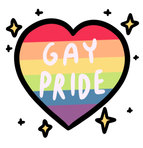 Gay Pride Love Sticker by chiara