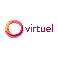 Virtuel favicon virtuel virtuelva bewegendlogo Sticker