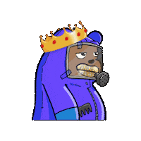 Nft Bear Sticker by SuperRareBears