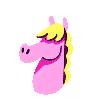 Unicorn Единорог Sticker by cosmico