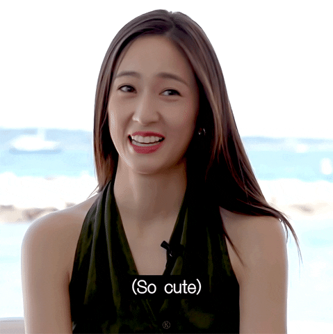 kaayyy09 giphyupload kpop laugh interview GIF