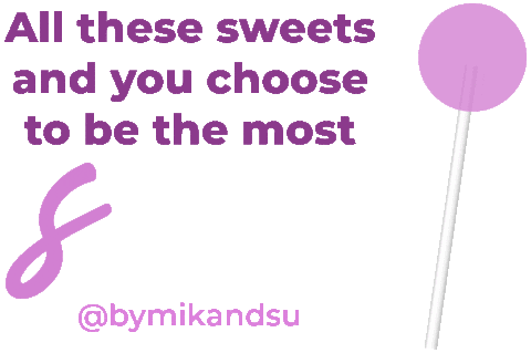 Small Business Owner Candy Sticker by bymikandsu