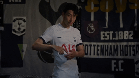 Heung-Min Son Football GIF by Tottenham Hotspur