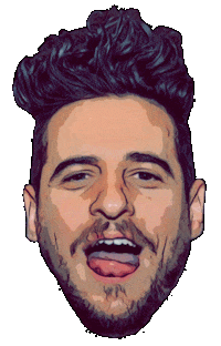 Tongue Smile Sticker by You App Creation