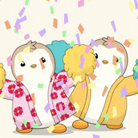 Celebrate Happy Birthday GIF by Pudgy Penguins
