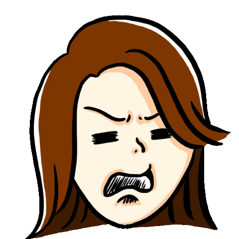 Sad Stressed Out Sticker
