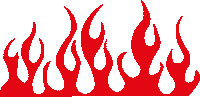 elenaoncina fire red fuego moe Sticker