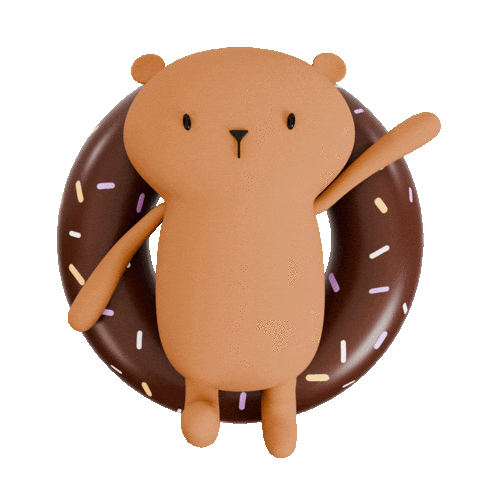 Loop Swimming Sticker by Mister O‘Lui