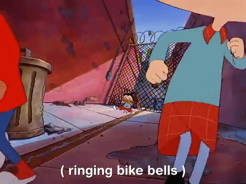 hey arnold nick splat GIF