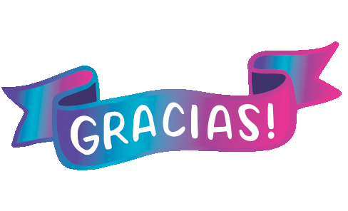Thanks Gracias Sticker by Flashdance Studio
