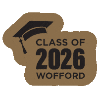 2026 Sticker by Wofford College