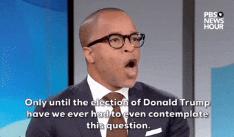 "Only until the election of Donald Trump..."