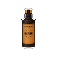 Cheers Elixier Sticker by Tirolikum