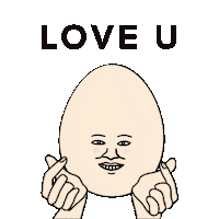 I Love You Sticker