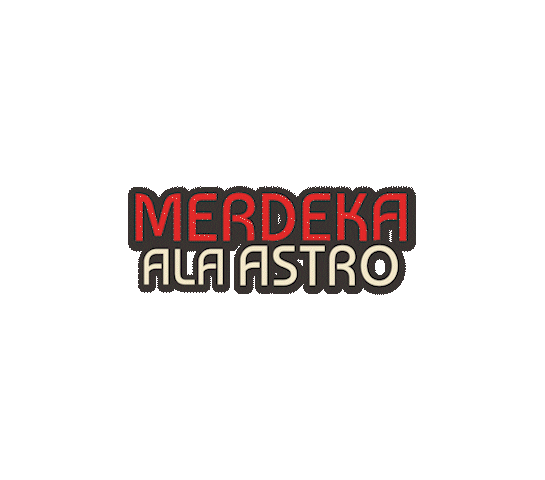 Maestro Kemerdekaan Sticker by Roketin