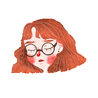 triskellgreen girl redhead triskellgreen triskool Sticker
