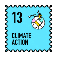 United Nations Sustainability Sticker by clever carbon