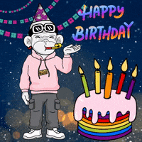 Happy Birthday GIF by Zhot Shop