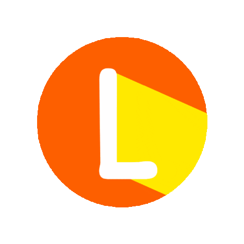 Orange Abc Sticker