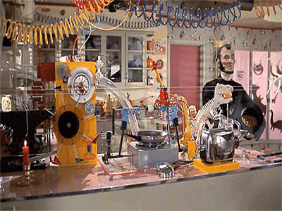 Rube Goldberg Machine GIF by Pee-wee Herman