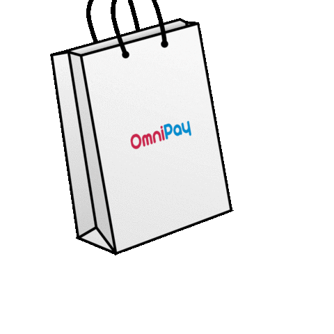 omnipay_uk giphyupload shopping bag omnipay uk omnipay Sticker