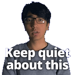 Keep It To Yourself Sticker