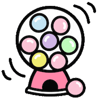 Sweets Gum Sticker by bilou