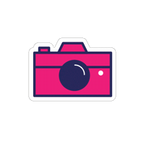 education first camera Sticker