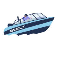 Boat Marina Sticker by Etstur