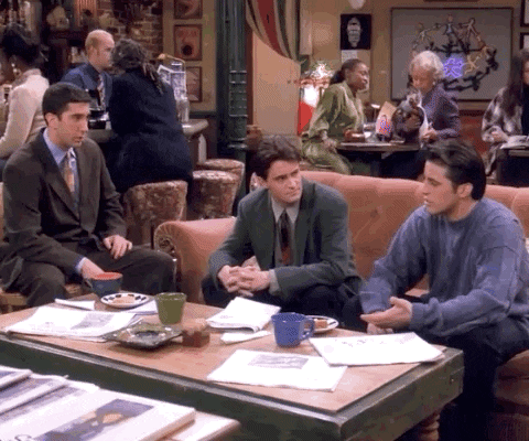 season 1 friends GIF