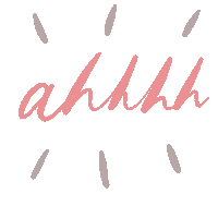 Craftedbyday shock scream ah ahh Sticker