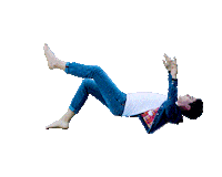 berighthere falling Sticker by KUNGS