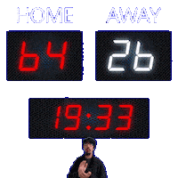 26 Away Sticker