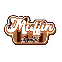 Muffin Sticker by Naked vegan burger