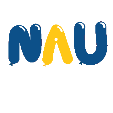 Northern Arizona University Fun Sticker by NAU Social