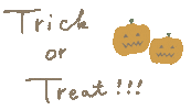 Trick Or Treat Halloween Sticker